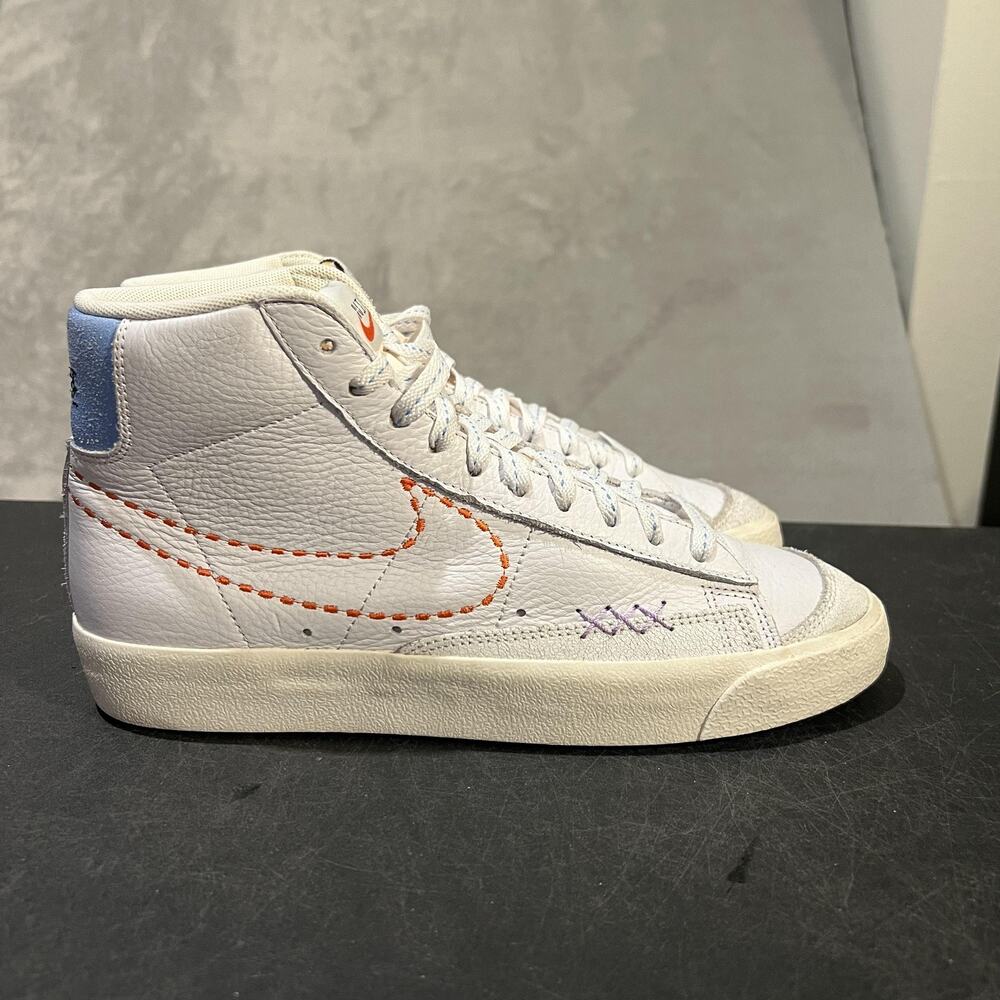 Nike Blazer Mid 77 Vintage Shoes Womens Size 10 Multi Stitch DX2350-100 Nike 101